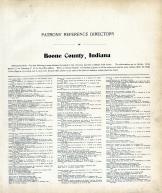 Directory 001, Boone County 1904